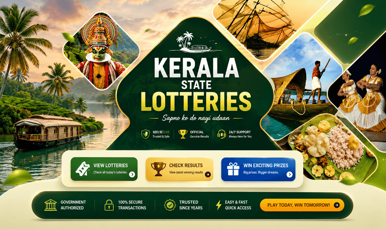 Kerala Lottery Mega Draw - 25 Crores